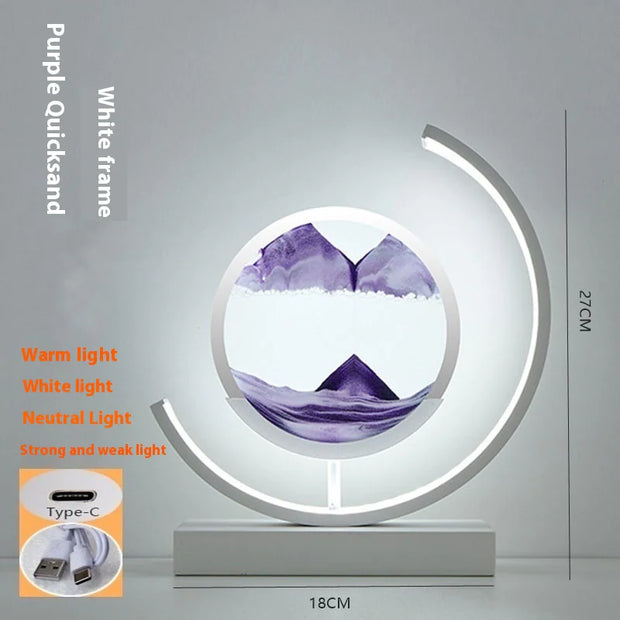 Quicksand Painting Table Lamp